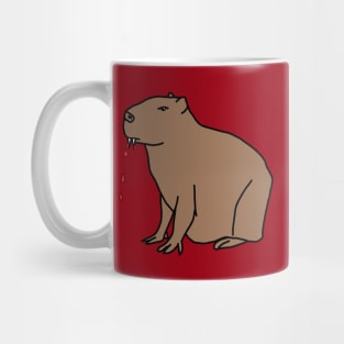 Animals with Sharp Teeth Capybara Mug